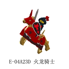 Đồ Chơi Lắp Ráp Minifigure Kỵ Sĩ Trung Cổ