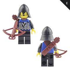 Đồ Chơi Lắp Ráp Trung Cổ Minifigure Rồng Đen