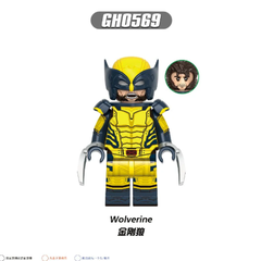 Đồ Chơi Lắp Ráp Mô Hình Nhân vật Siêu Anh Hùng G0172 Deadpool, wolverine, Venompool, Pandapool, Galactuspool