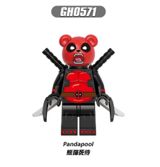 Đồ Chơi Lắp Ráp Mô Hình Nhân vật Siêu Anh Hùng G0172 Deadpool, wolverine, Venompool, Pandapool, Galactuspool