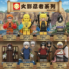 Đồ Chơi Lắp Ráp Nhân Vật Anime Naruto WM2105- WM2112