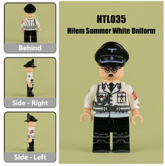 Đồ Chơi Lắp Ráp Nhân Vật Sĩ Quan Mùa Hè WW2 In UV Cao Cấp