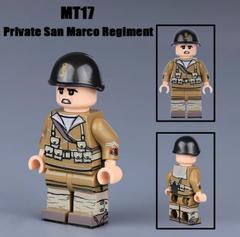 Đồ Chơi Lắp Ráp Minifigure Army Quân Đội Ý WW2
