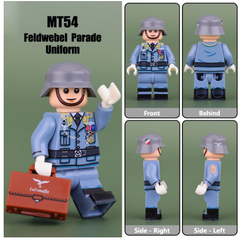 Đồ Chơi Lắp Ráp Minifigure Mô Hình Quân Đội Diễu Hành