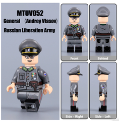 Đồ Chơi Lắp Ráp Mô Hình Các Nhân Vật Sĩ Quan Lực Lượng Ngoại Quốc (Đức) Waffen SS in UV Cao Cấp