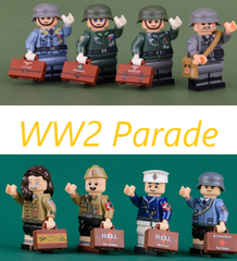 Đồ Chơi Lắp Ráp Minifigure Mô Hình Quân Đội Diễu Hành