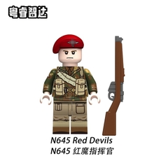 Đồ Chơi Lắp Ráp Mô Hình Nhân Vật Người Lính Các Nước Thế Chiến 2 WW2 Đức Anh Pháp Ý....