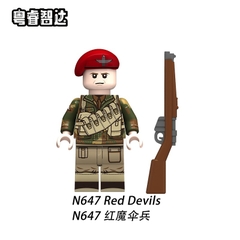 Đồ Chơi Lắp Ráp Mô Hình Nhân Vật Người Lính Các Nước Thế Chiến 2 WW2 Đức Anh Pháp Ý....