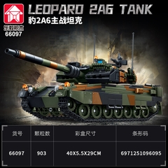 Đồ Chơi Lắp Ráp Xe Tăng Chủ Lực Leopard 2A6 Tank