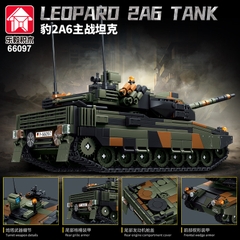 Đồ Chơi Lắp Ráp Xe Tăng Chủ Lực Leopard 2A6 Tank