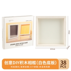 Đồ Chơi Lắp Ráp Phụ Kiện Khung Ảnh Trưng Bày Nhận Vật Mô Hình