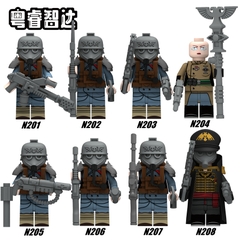 Đồ Chơi Lắp Ráp Mô Hình Chiến Binh Warhammer N201 - N208