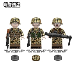 Đồ Chơi Lắp Ráp Mô Hình Chiến Binh Nhân Vật Quân Đội N689- N691