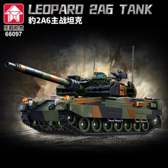 Đồ Chơi Lắp Ráp Xe Tăng Chủ Lực Leopard 2A6 Tank