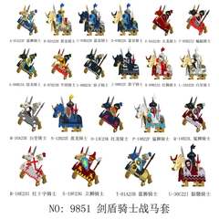 Đồ Chơi Lắp Ráp Minifigure Kỵ Sĩ Trung Cổ