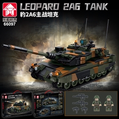 Đồ Chơi Lắp Ráp Xe Tăng Chủ Lực Leopard 2A6 Tank