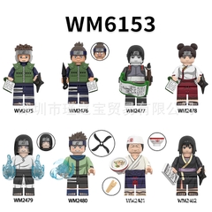 Đồ Chơi Lắp Ráp Nhân Vật Anime Naruto WM2475- WM2482