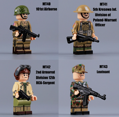 Đồ Chơi Lắp Ráp Mô Hình Quân Đội Minifigure Các Đặc Chủng Quân Sự WW2