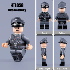Đồ Chơi Lắp Ráp Mô Hình Nhân Vật Chiến Binh Otto Skorzeny