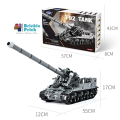 Non Lego Army Xe Tăng T92