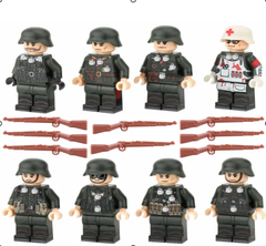 Đồ Chơi Lắp Ráp Army Minifigure Set Quân Đội Lính Đức Cao Cấp