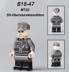 Đồ Chơi Lắp Ráp Army Mô Hình Nhân Vật Minifigure Quân Đoàn Miền Núi Đức