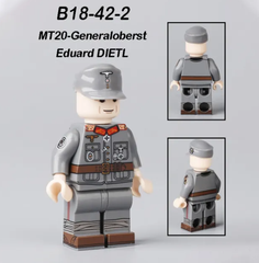 Đồ Chơi Lắp Ráp Army Mô Hình Nhân Vật Minifigure Quân Đoàn Miền Núi Đức