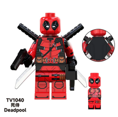 Đồ Chơi Lắp Ráp Mô Hình Các Nhân Vật Siêu Anh Hùng Tv2605 wolverine, omni man, riot, deadpool