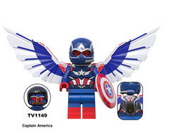 Đồ Chơi Lắp Ráp Mô Hình Nhân Vật Siêu Anh Hùng Set TV6218 Captain America, Red Hulk, Hulk,...