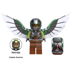 Đồ Chơi Lắp Ráp Mô Hình Nhân Vật Siêu Anh Hùng Set TV6218 Captain America, Red Hulk, Hulk,...