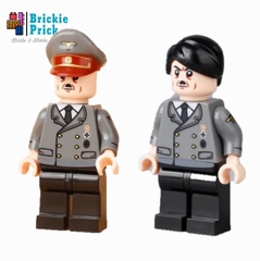 Đồ Chơi Lắp Ráp Mô Hình Nhân Vật Anh Họa Sĩ WW2 in 4 mặt