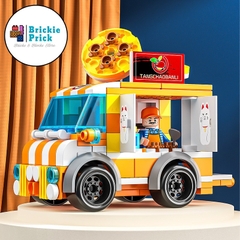 Đồ Chơi Lắp Ráp Mô Hình Thành Phố - Đồ Chơi Lắp Ráp Xe Bán Hàng Rong - Brickie Prick