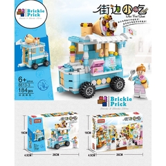 Đồ Chơi Lắp Ráp Mô Hình Thành Phố - Đồ Chơi Lắp Ráp Xe Bán Hàng Rong - Brickie Prick