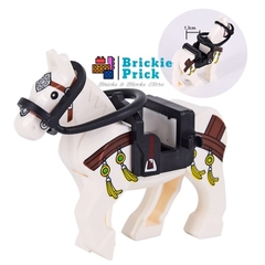 Đồ Chơi Lắp Ráp Phụ Kiện Ngựa Chiến Kèm Yên Ngựa - Đồ chơi lắp ráp - Brickie Prick