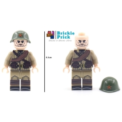 Đồ chơi lắp ráp Army - Minifigure Lính WW2 - Đồ Chơi Lắp Ráp - Brickie Prick