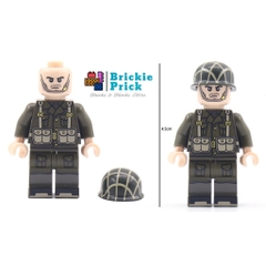 Đồ chơi lắp ráp Army - Minifigure Lính WW2 - Đồ Chơi Lắp Ráp - Brickie Prick