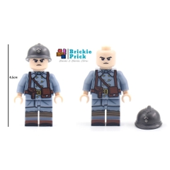 Đồ chơi lắp ráp Army - Minifigure Lính WW2 - Đồ Chơi Lắp Ráp - Brickie Prick