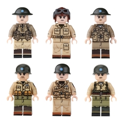 Đồ Chơi Lắp Ráp Mô Hình Minifigure Lính WW2 Cao Cấp - in nhiều mặt