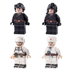 Đồ Chơi Lắp Ráp Mô Hình Minifigure Lính WW2 Cao Cấp - in nhiều mặt