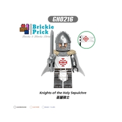 Đồ Chơi Lắp Ráp - Minifigure Nhân  Vật Hiệp Sĩ Thánh Chiến Trung Cổ