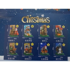 Đồ Chơi Lắp Ráp Giáng Sinh - Ngẫu Nhiên Nhân Vật Noel - Đồ Chơi Lắp Ráp Chủ Đề Noel