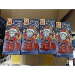 Đồ Chơi Lắp Ráp Giáng Sinh - Ngẫu Nhiên Nhân Vật Noel - Đồ Chơi Lắp Ráp Chủ Đề Noel