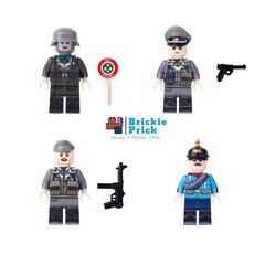 Đồ Chơi Lắp Ráp Mô Hình Army Quân Đội Đức WW2 Cao Cấp