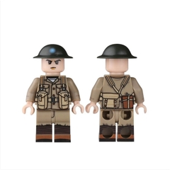 Đồ Chơi Lắp Ráp Mô Hình Minifigure Lính WW2 Cao Cấp - in nhiều mặt