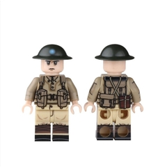 Đồ Chơi Lắp Ráp Mô Hình Minifigure Lính WW2 Cao Cấp - in nhiều mặt
