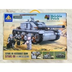 Đồ Chơi Lắp Ráp Mô Hình Xe Tăng Chiến Đấu Đức STUG III