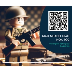 (Set 6 con) Đồ Chơi Lắp Ráp Mô Hình Quân Đội Các Nhân Vật Swat (Set Full Phụ Kiện) - Cập Nhật Mẫu Liên Tục