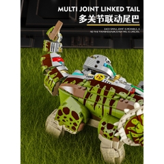 Đồ Chơi Lắp Ráp Mô Hình Khủng Long Máy Sinoceratops - Có Khớp Cử Động Linh Hoạt - Kích Thước Lớn
