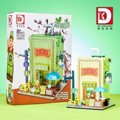 Đồ Chơi Lắp Ráp Mô Hình Thành Phố Các Quán Nước Tiệm Trà Tiệm Nước Dừa Tiệm Cafe Tiệm Trà Thảo Dược Cao Cấp