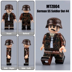 Đồ Chơi Lắp Ráp Mô Hình Army Quân Đội Đức WW2 Cao Cấp